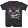 Back To the Future 88 Checkers Smoke Adult T-Shirt