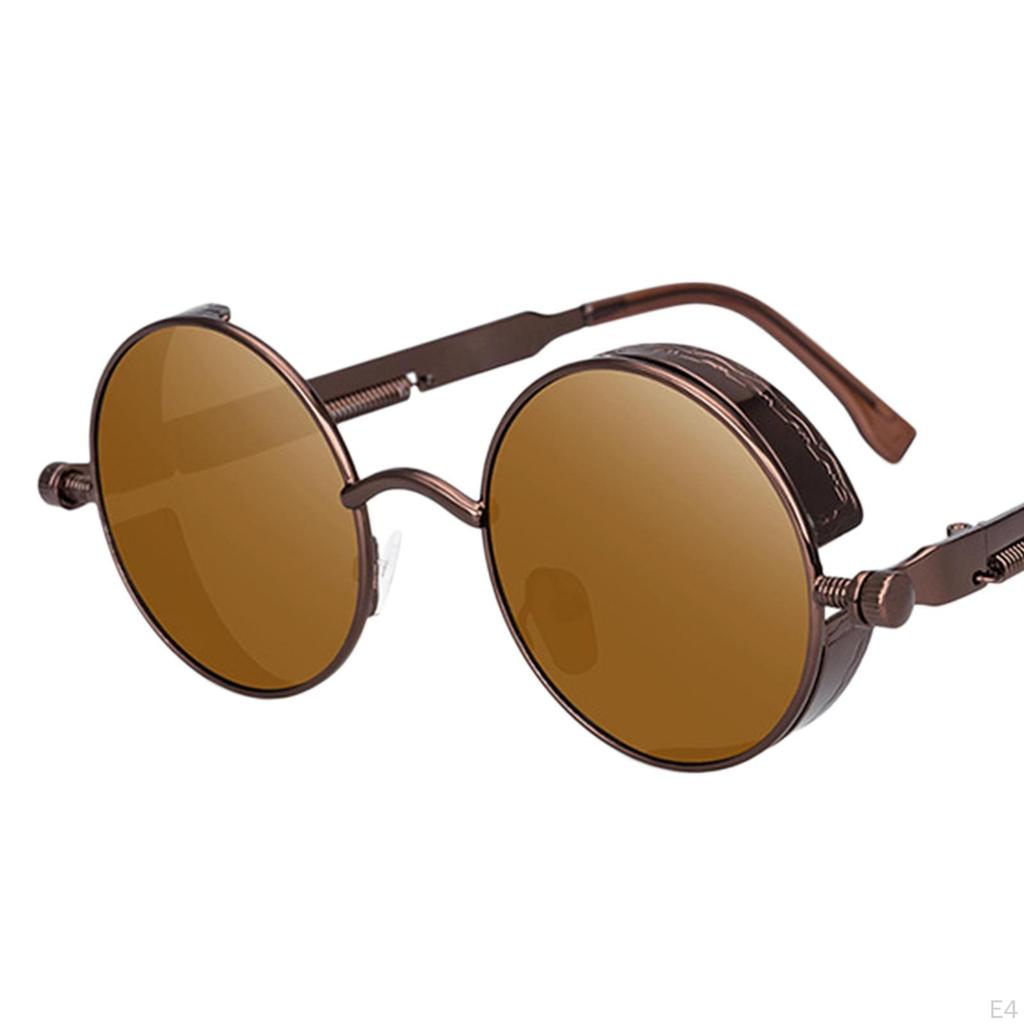 Fashion Steampunk vintage Round Sunglasses Metal Circle Goggles , protecting your eyes from