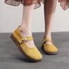 Support Old Beijing Cloth Shoes Single Shoes Non-slip and Comfortable One-word Buckle Lazy Casual Shoes