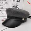 Fashion Winter Autumn Berets Caps Loose Cloud Top Octagonal Beret Hats Wool Blended Newsboy Hat Women Brim Cap Outdoor Decor
