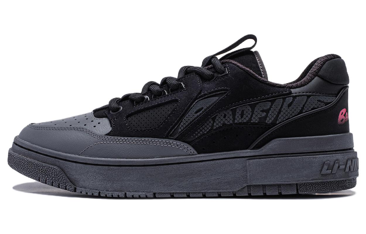 Li Ning Rookie 2 Низкие Скейтбордические Кроссовки Мужские Черные ABCT065-2 39