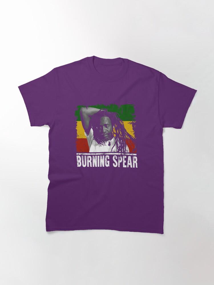 Burning Spear Vintage Burning S Spear Vaporware Maglietta Classica