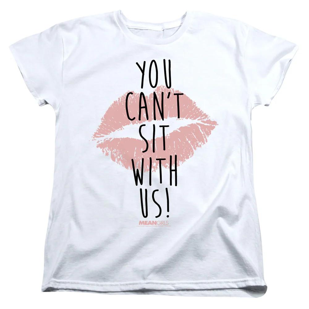 

Mean Girls You Cant Sit With Us Womens T Shirt White 2XL