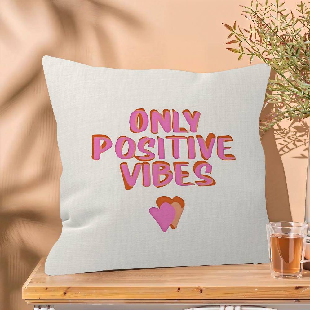 Nordic More Amor Por Favor Colorful Eclectic Pink Love Girls pillow cover sofa cushion cover home room decoration children gift