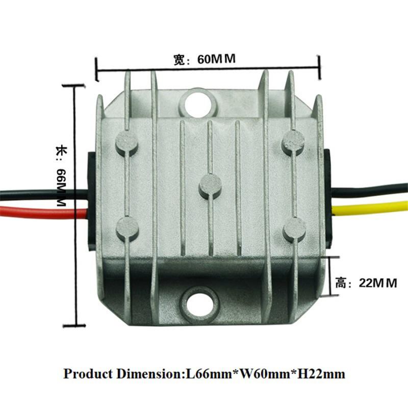 1X Convertor Universal de Tensiune cu Stabilizator de Tensiune DC pentru Mașini, 5-32V la 12V, 3A