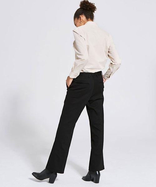 Moseu Pk Bootcut Pants_Black