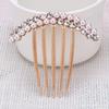 Korean Pearl Crystal Hairpin - Simple Updo Clip