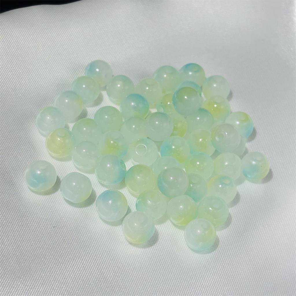 8mm Glass Beads Multicolor Beads Handmade Diy Bracelet Bracelet Jewelry Handmade Beads Accessories Wholesale Material Beads