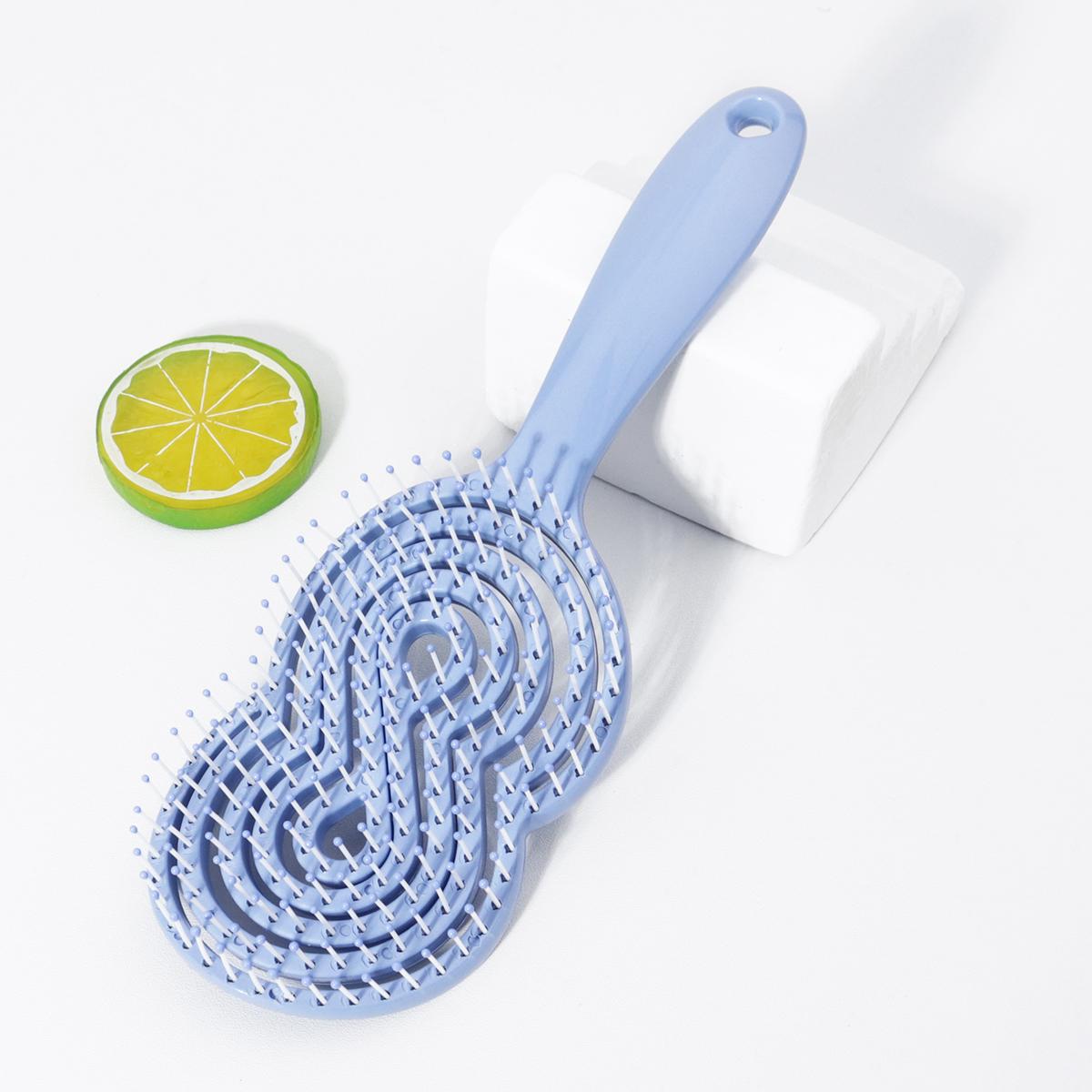 

1 piece of advanced hollow comb hair brush - anti-static, hollow design easy to comb hair,Special for real hair wigs