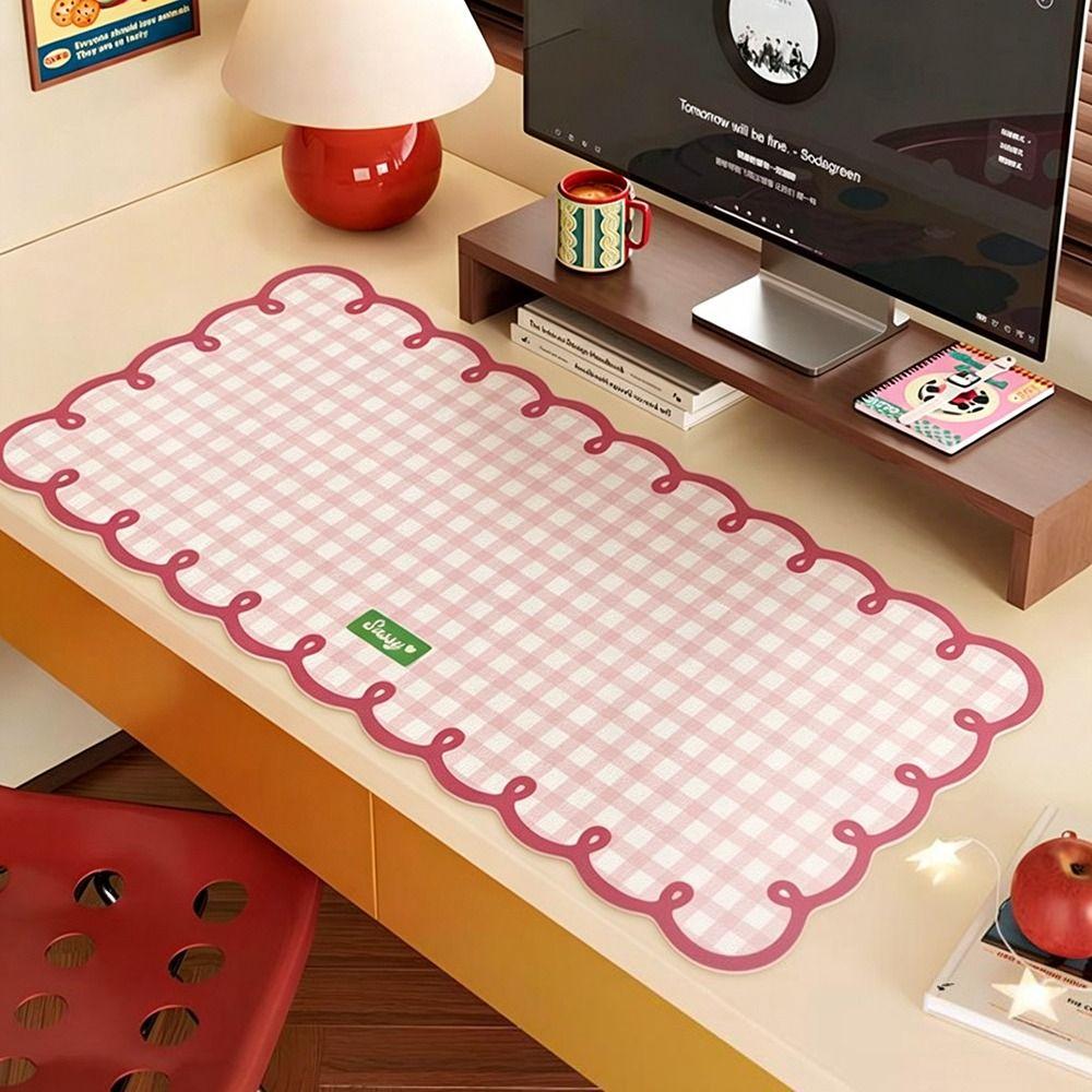 PVC Extra Großes Mauspadd Nicht Rutschende Tastaturmatte Neue Schreibtischmatte Laptop Tisch
