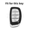 For Hyundai Ix25 Ix35 Ix45 I10 I20 I30 I40 Tucson Sonata Fe Creta Verna Solaris Mistra Elantra Accent Tpu Car Key Case Cover