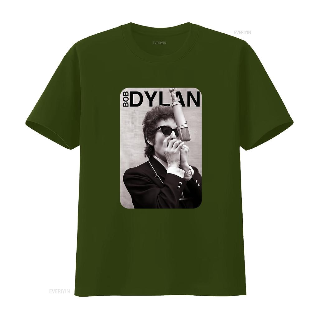 NUEVA Camiseta Bob Dylan Amante del Arte Para Ella Él vintage Lavada hombre Unisex Casual Elegante Elástica streetwear Versátil