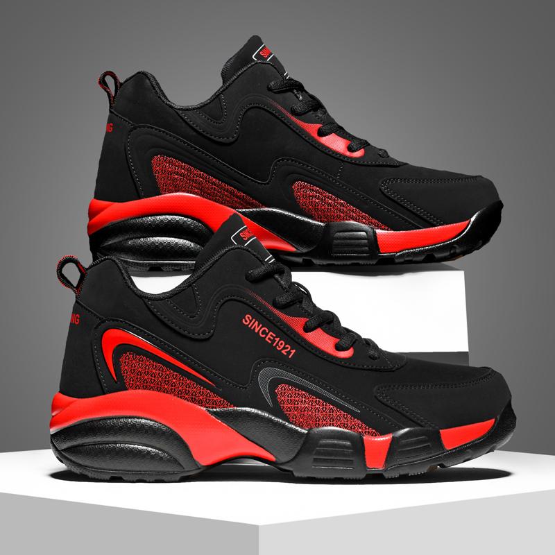 Neue lässige Herren-Sportschuhe mit dicker Sohle, rutschfest, wasserdicht, Herren-Sneakers, Outdoor-Walking, Jogging, Sportschuhe