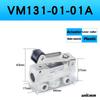 Pneumatischer Rollenschalter Zwei-Wege-Schalter Zwei-Positionen-Schalter Drei-Wege-Schalter Mechanisches Ventil Manuelles Ventil VM131-01-00A VM120-01-00A VM133-M5-01SA