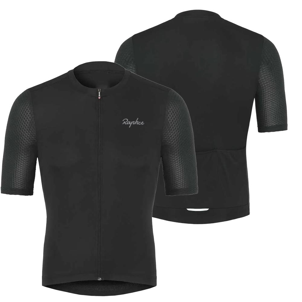 Cycling Jersey Breathable Men&Women Short Sleeve Summer White&Black Eco-Friendly Quick Dry Road Bike Clothing