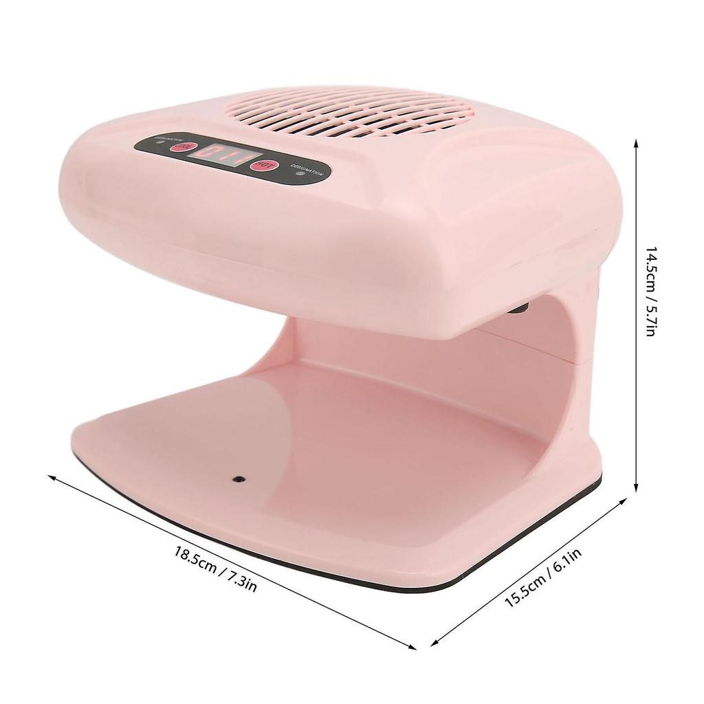 Air Nail Dryer Infrared Sensor Automatic Induction Cold Hot Air 300W High Power Nail Polish Dryer Drying Fan UK Plug 220V