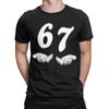 Men Women T-Shirts Funny Six Seven 6 7 Meme Gen Alpha Slang Vintage Cotton Short Sleeve T Shirt Crewneck Clothes Graphic Tops