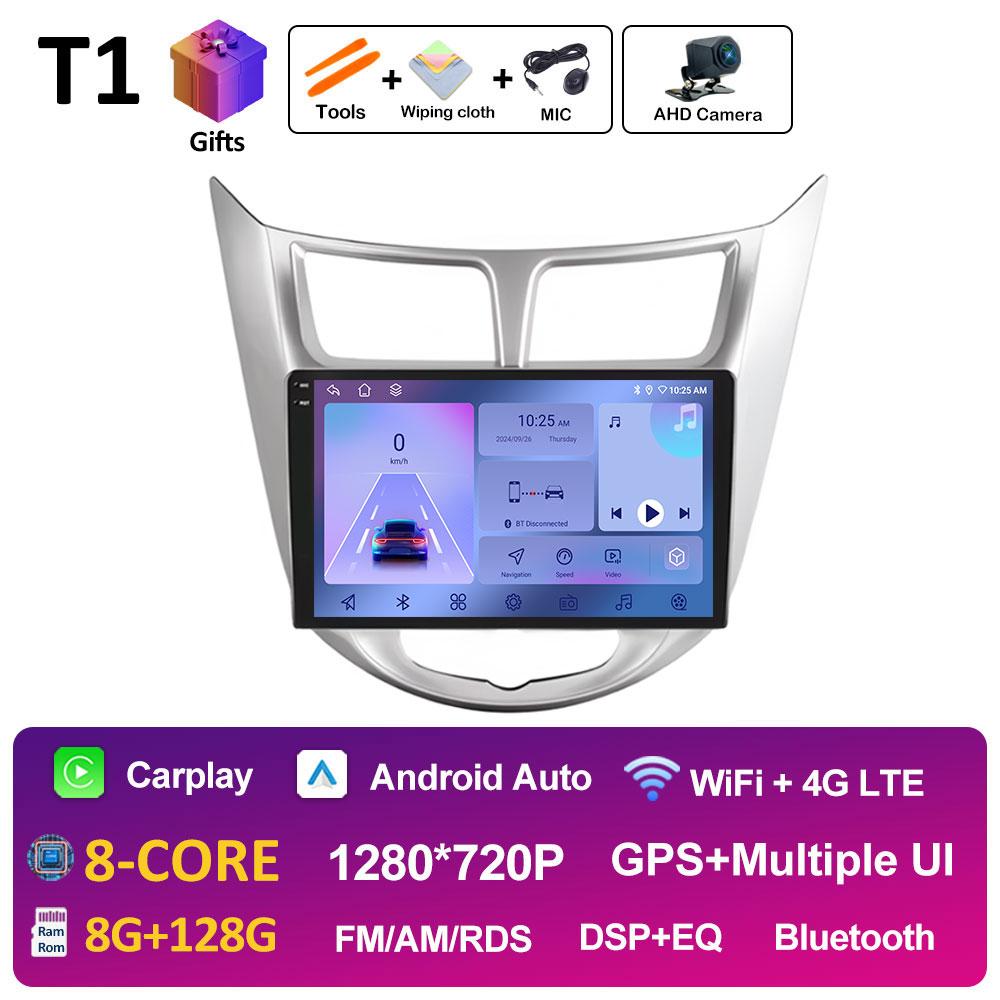 Pentru Hyundai Solaris Verna Accent 1 2010 2011 2012 2013 - 2016 Sistem Smart Android Player Video Auto Autoradio WIFI Ecran Tactil