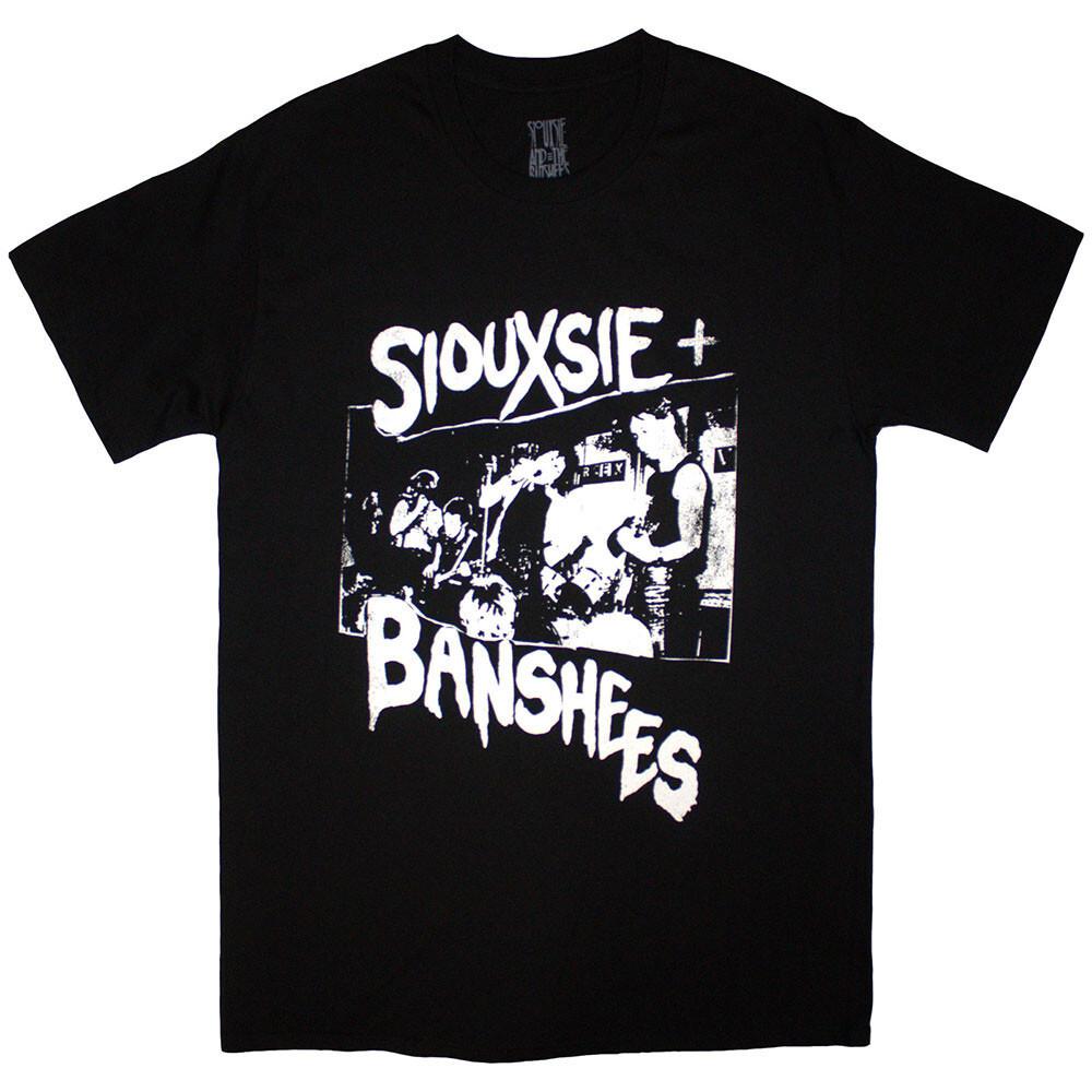 Siouxsie & The Banshees - Live - Černé tričko Unisex tričko