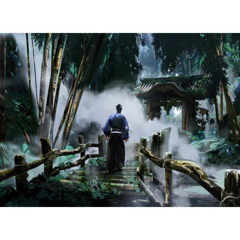 Ghost of Tsushima Action Adventure Game Posters and Prints Canvas Printing Retro Wall Art Picture for Games Room Home Decor Gift