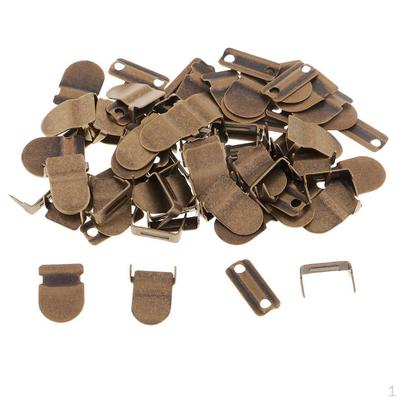 Fermoirs à Crochets Métalliques pour