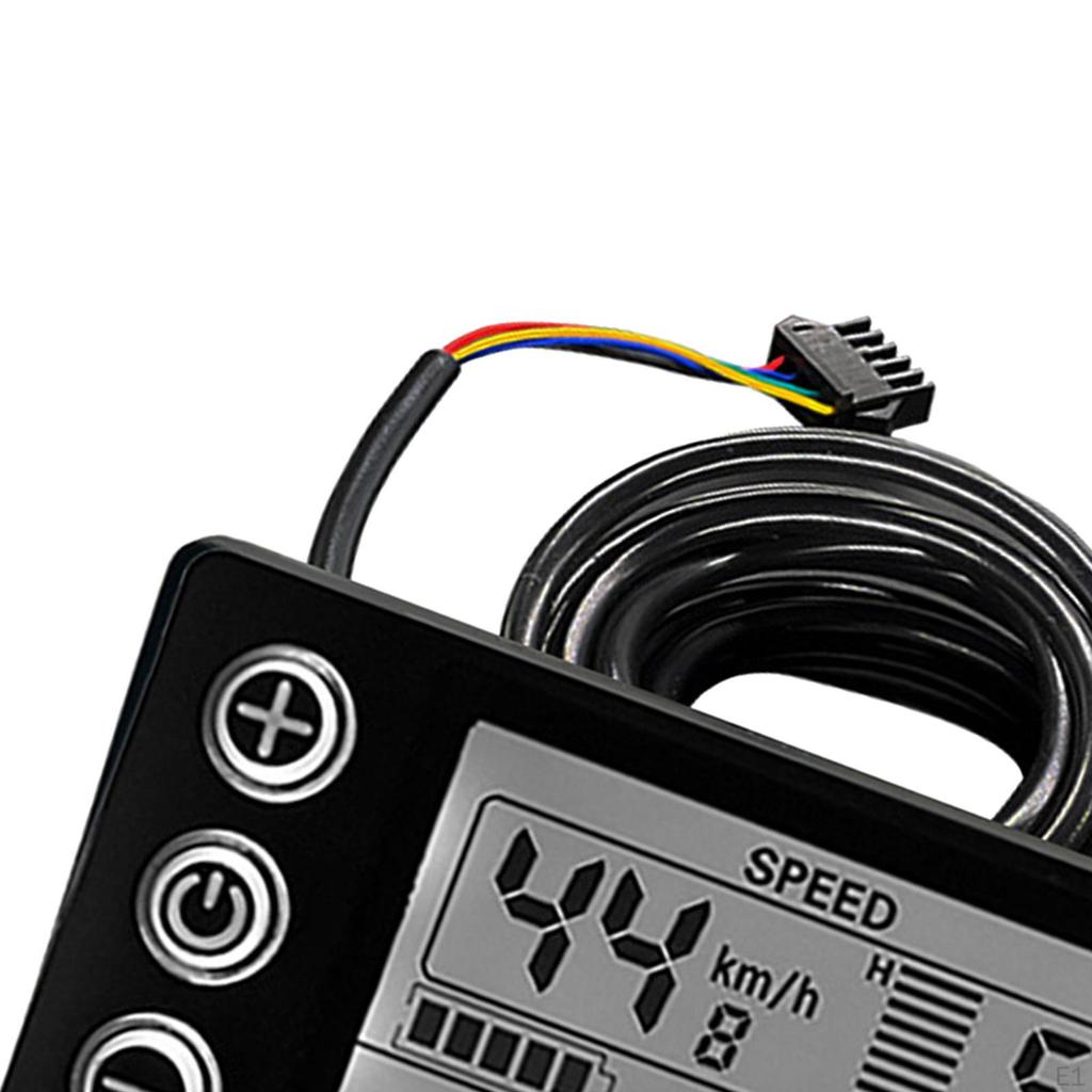 LCD S866 Display Panel Dashboard Accessories Intelligent Control Useful 24V/36V/48V Throttle Part