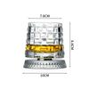 360° Rotatable Spinning Crystal Whiskey Tumbler Stress Relief Old Fashioned Glass for Scotch Spirits 280ml Crystal Whiskey Glass