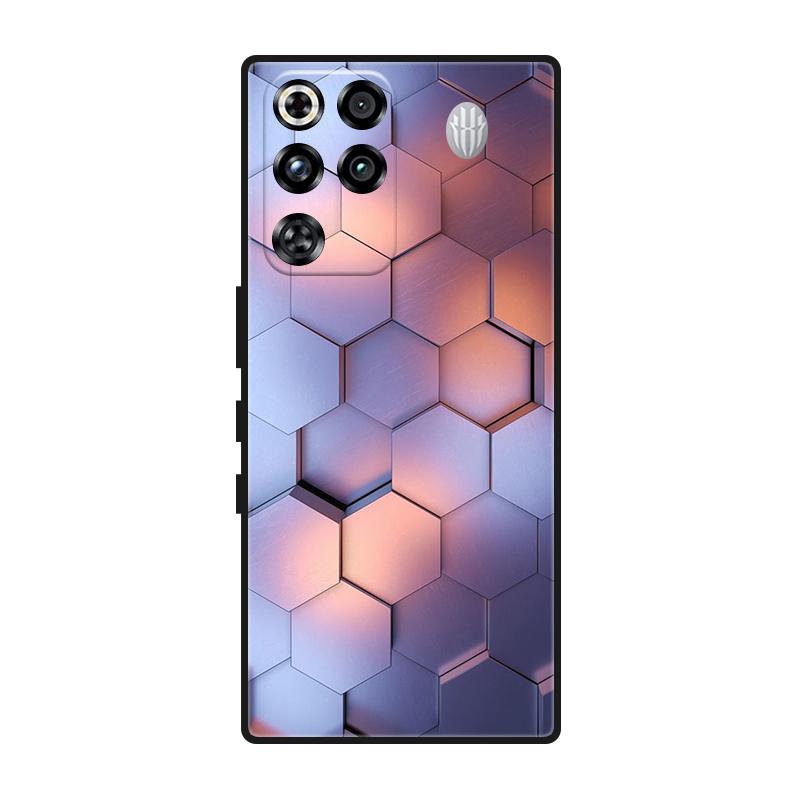 Case For Nubia Red Magic 11 Pro Plus Case Cool Silicone Protective Cover for Red Magic 11 Pro+ 5G Bumper Fundas Black Coque