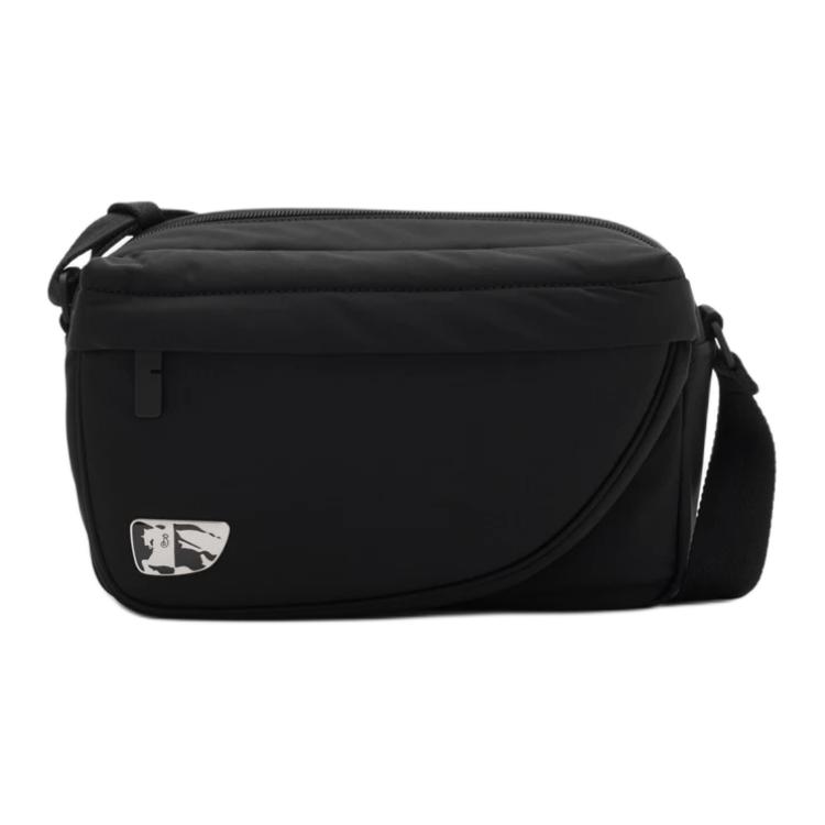 

Burberry Logo Nylon Crossbody Bag, Luxury Black Water-Resistant Sling Messenger Handbag for Men, Daily Commute & Travel Use 80984201 Shopping Bag Set(Basic Set+Shopping Bag)