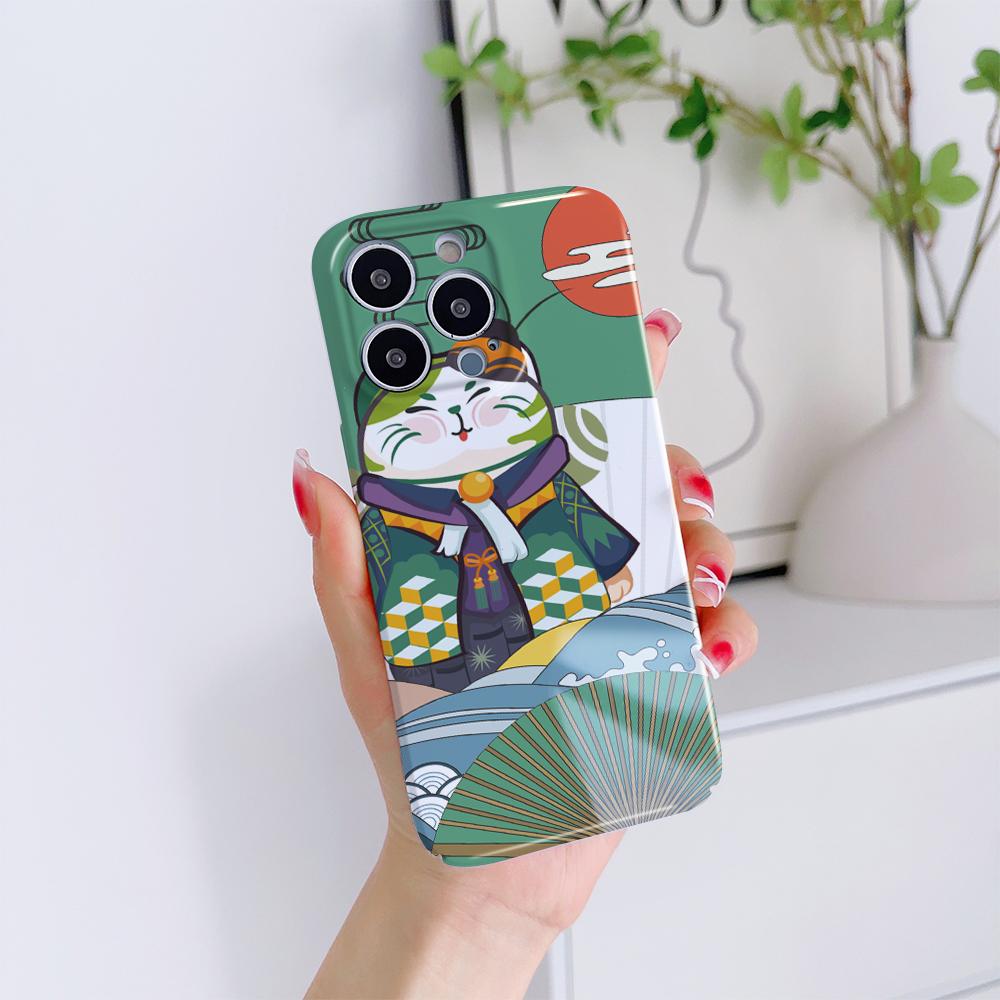 All-inclusive Film Phone Case Cartoon Fashion Design Hard Shell Full Cover Camera Protection Case for iPhone Huawei Honor Vivo Google