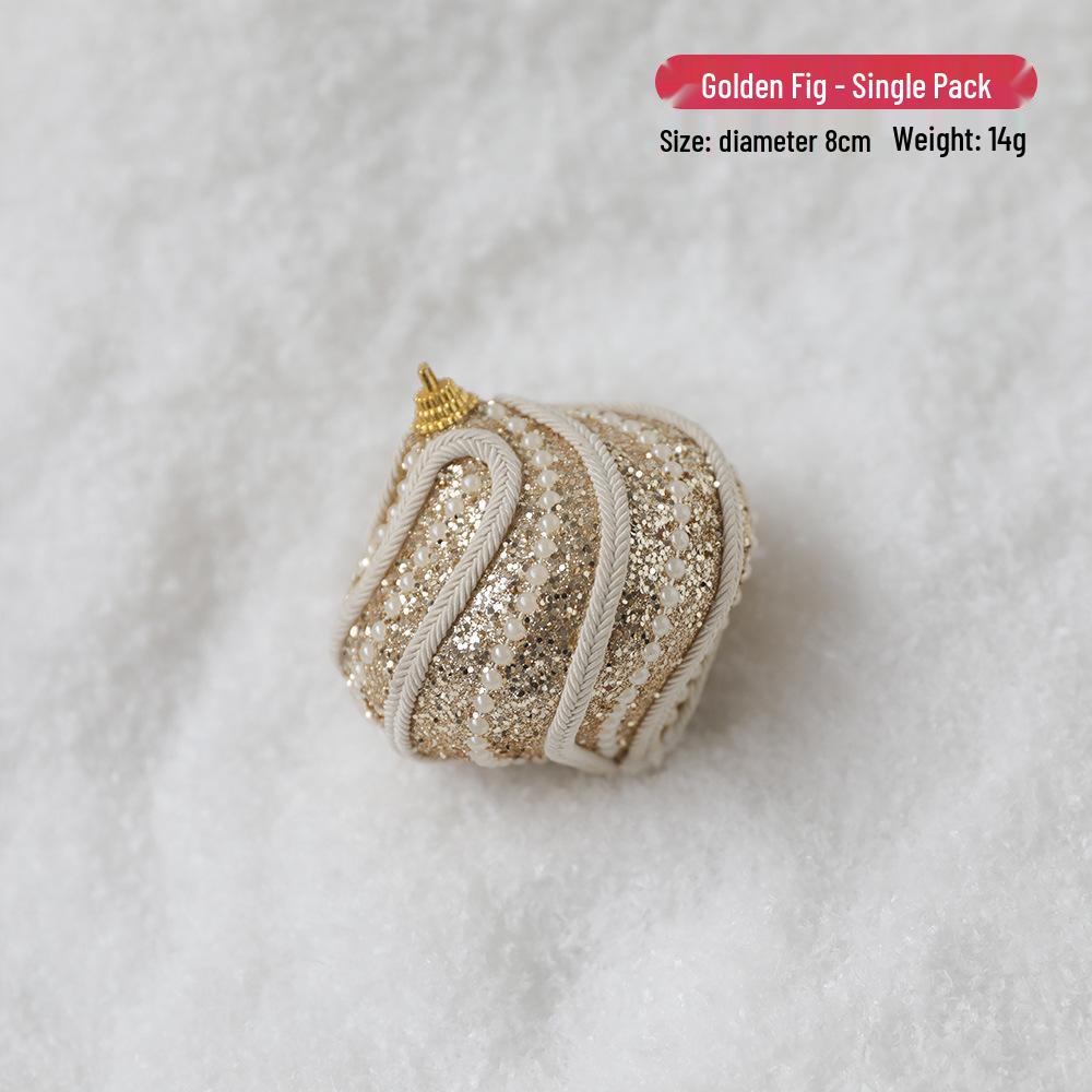 DIY Painted Foam Christmas Ornament: Snowflake & Irregular Pompon Balls