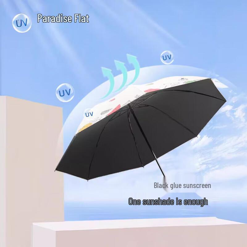 Paradise 33905E Women's UV Protection Folding Umbrella