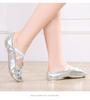 Golden Dance Shoes Soft Sole Training Shoes Ballet Shoes Children's Adult Dance Shoes