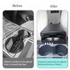 For Tesla Model Y Juniper Model 3 Highland Armrest Box Sunglasses Bag Storage Case Central Control Glasses Pocket Storage Box