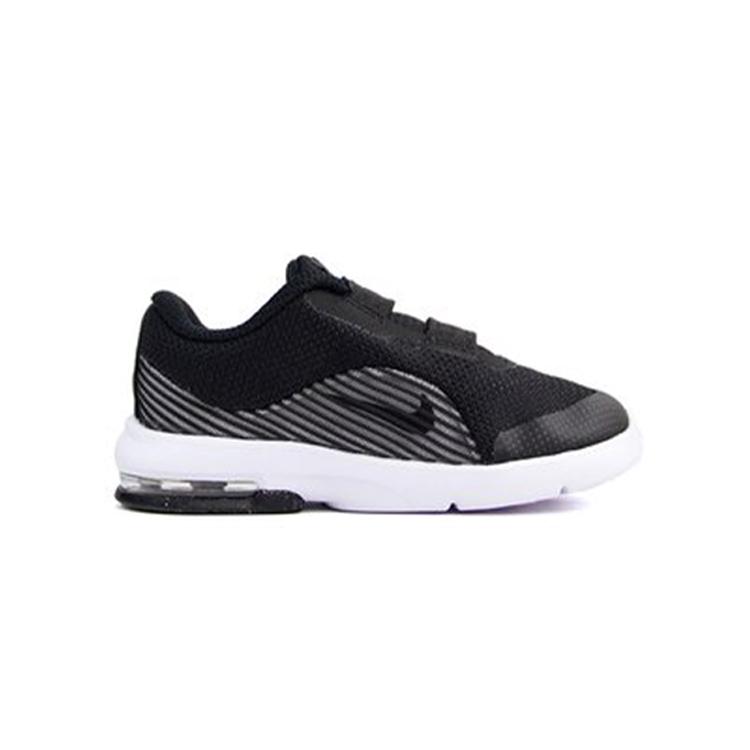 Nike Air Max Advantage 2 Hook and loop Abrasion Resistant Low top Toddler Shoes Black White Infant And Toddler AR1820-002