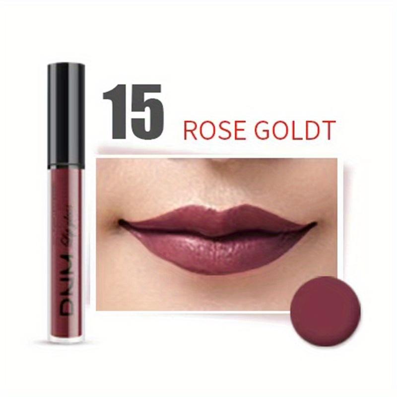Matte Matte Velvet Antihaft-Tasse Wasserdicht und nicht leicht zu entfernendes Make-up 52 Farben Lipgloss Flüssiger Lippenstift Farbige Lip Glaze
