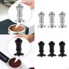 Coffee Tamper, Espresso Pressure Tamper Tool, Stainless Steel Flat Base, Distributor Grind
