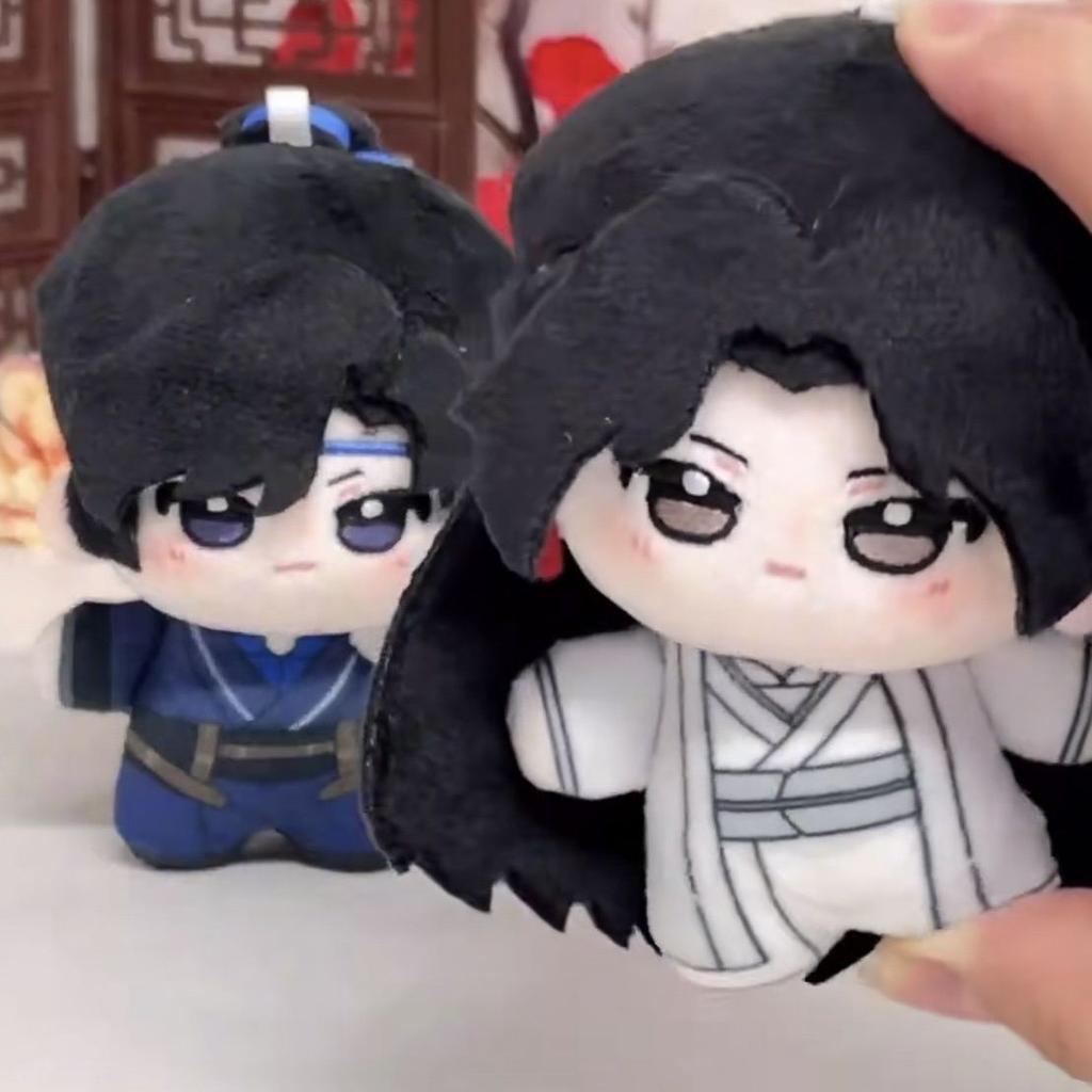 10Cm Antique Role Stuffed Plushie Doll Jiang Jin Jiu Shen Lan Zhou Xiao Chi Ye Keychain Starfish Printed Body Send Friends Xmas