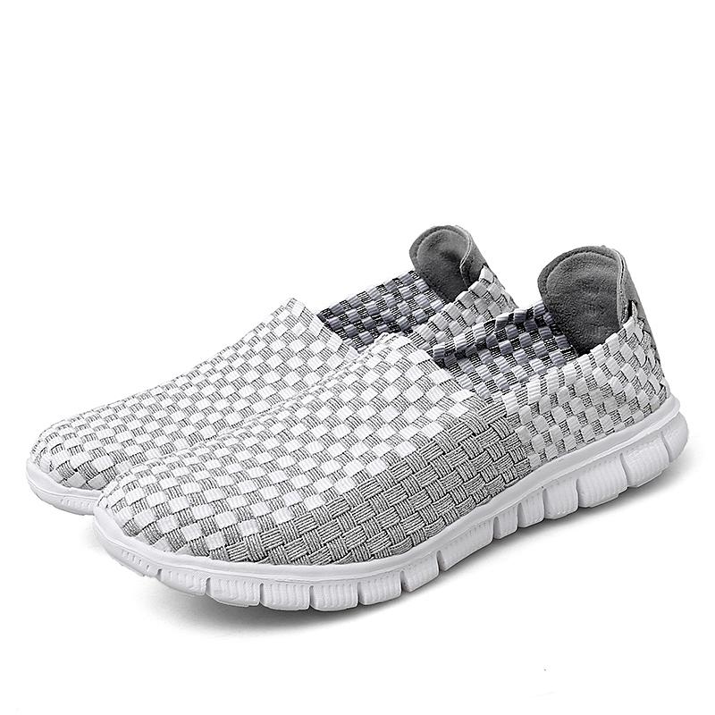 Summer Women Lightweight Slip On Sneakers Casual Plus Size Flats Moccasins Soft Beach Walking Sports Shoes