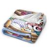 Good Night Diddl Flannel Blankets Winter  Soft Durable Throw Blanket for Children Outdoor Novelty Bedspread Sofa Bed Cover