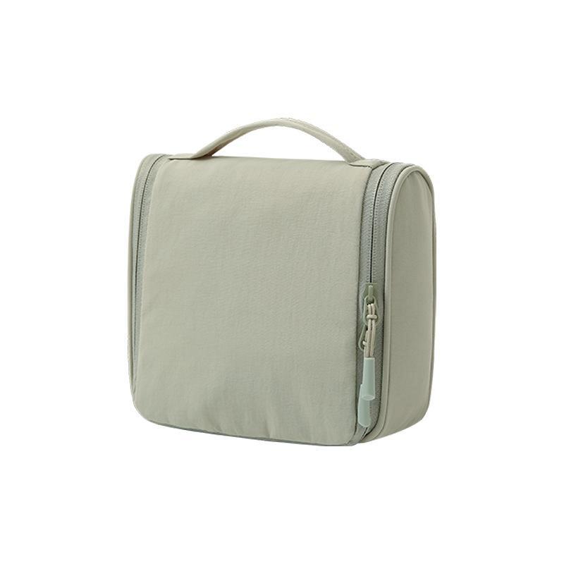Waterproof Hanging Travel Wash Bag Portable Handheld Cosmetic Organizer With Hook Large Capacity Makeup Skincare Storage Pouch