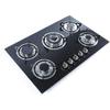 30x20 Inches Built In Gas Cooktop 5 Burners Gas Stove Cooktop Tempered Glass Cooktop Gas Hob For Kitchen