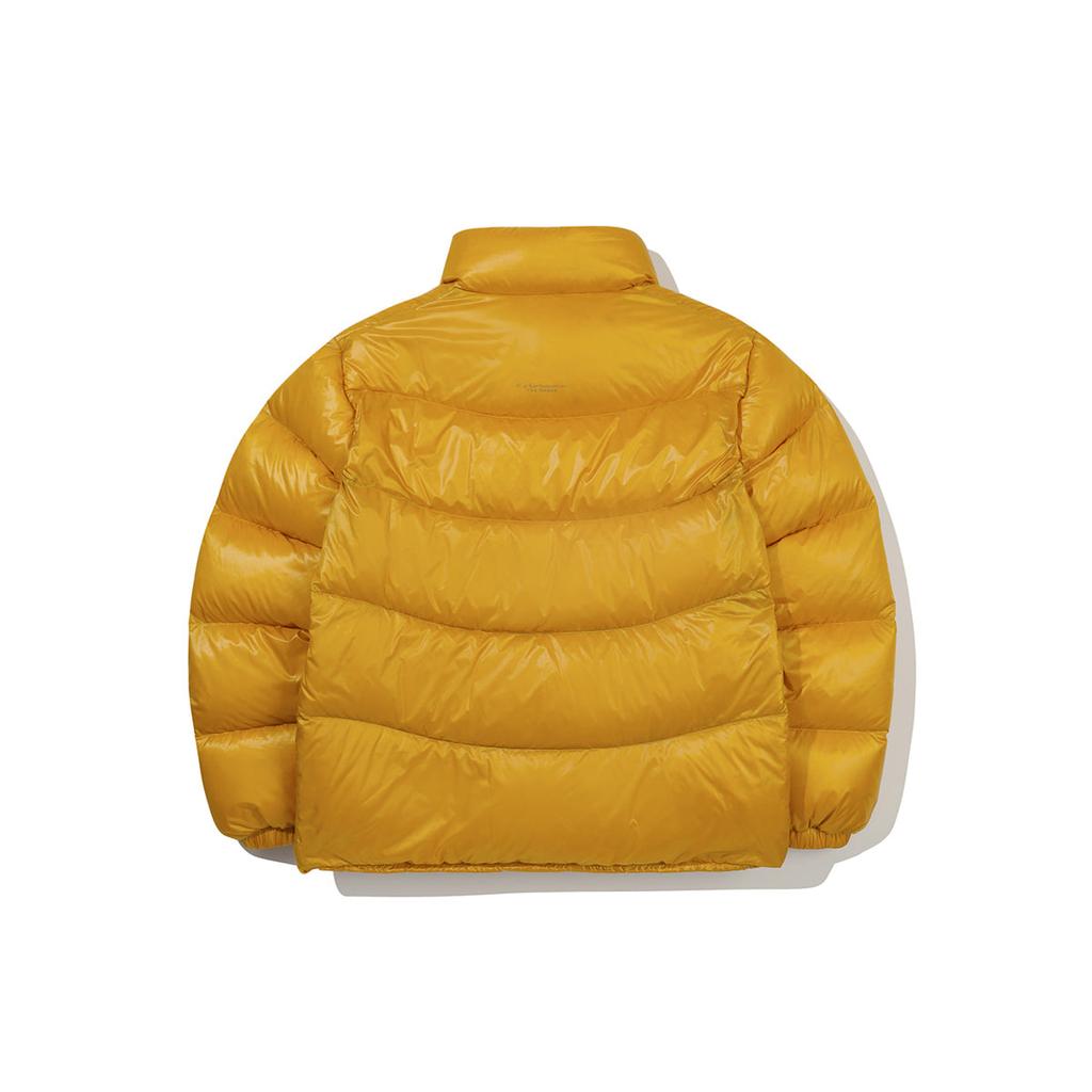 KODAK Colorama Pattern Goose Down Jacket Yellow
