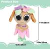 Soft and Huggable Decorative Flower Plush Doll