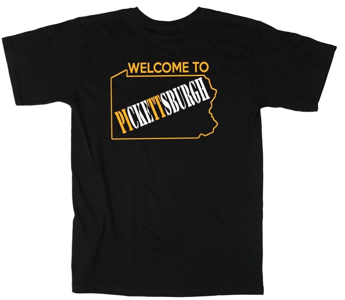 Kenny Pickett Pittsburgh Steelers Pickettsburgh Long Short Sleeve T-Shirt XXXL