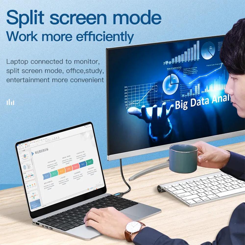 MINDPURE AD023 2m HDMI Male to DVI Male Cord Computer TV Monitor Connection Cable