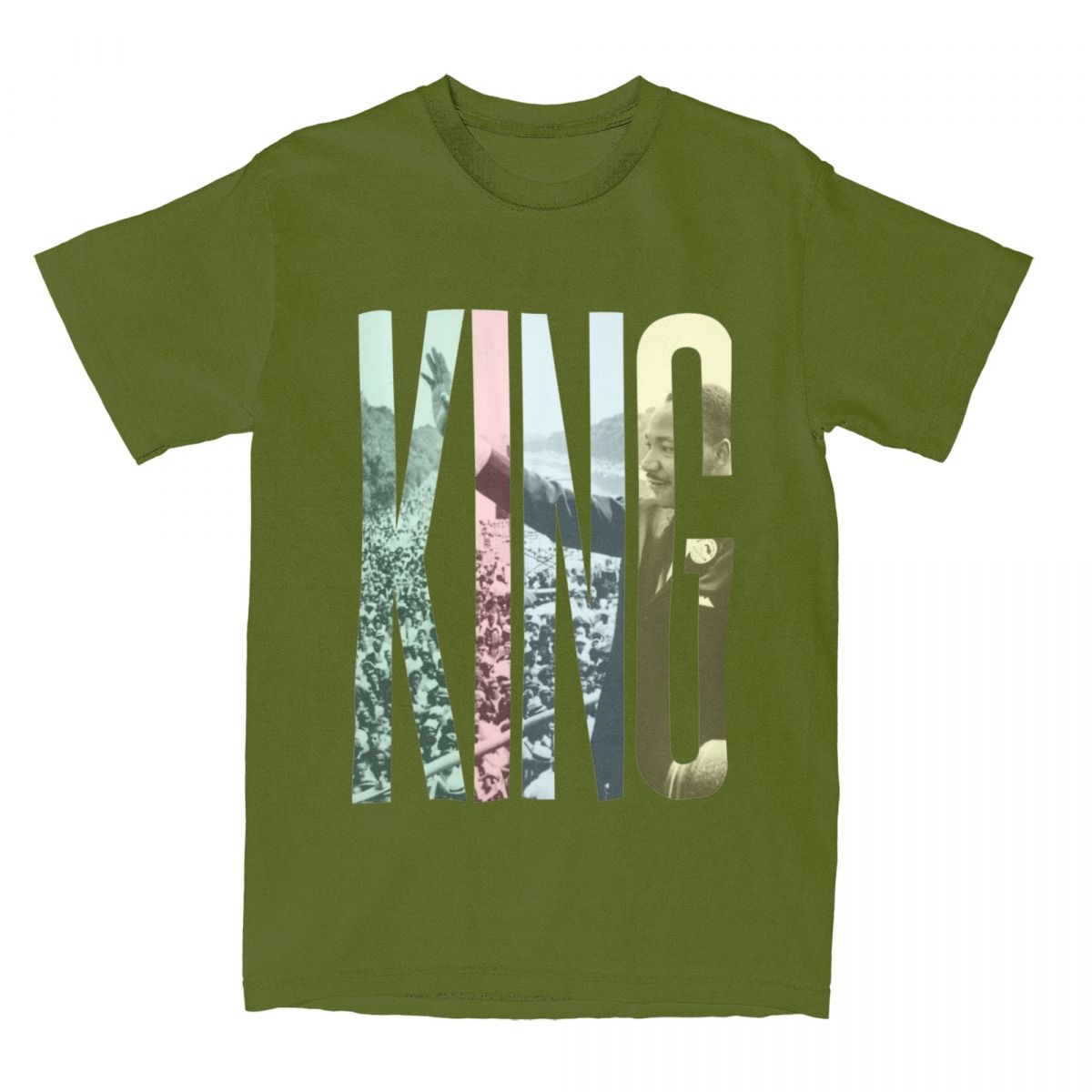 

Men Women s Martin Luther King Jr Graphic T Shirt Accessories Cool 100% Cotton I Have A Dream T Shirts Tee Clothing Summer 4XL