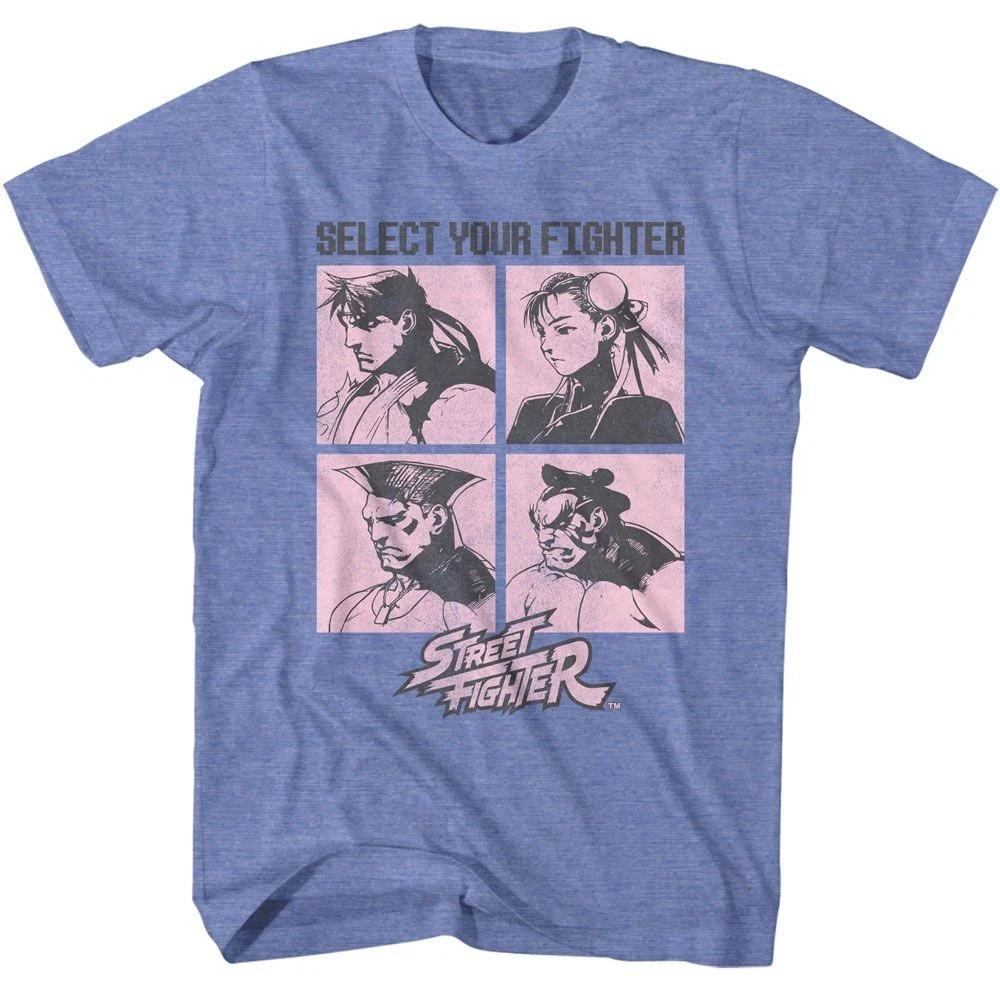 Street Fighter Select Your Fighter Light Gaming  Children s T-shirt 100