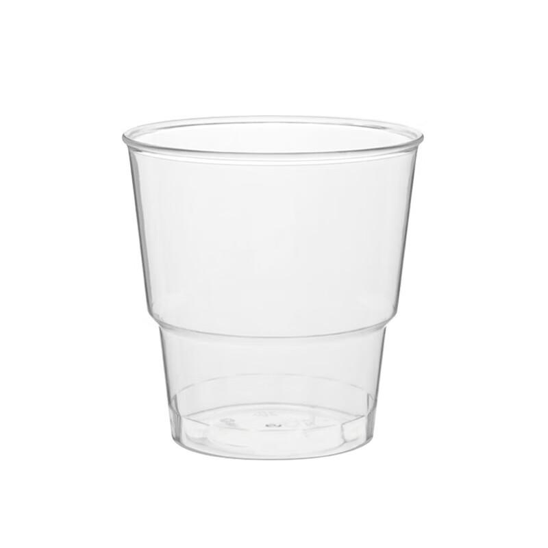 NHZHIW 200ml Transparent Disposable Rigid Cup