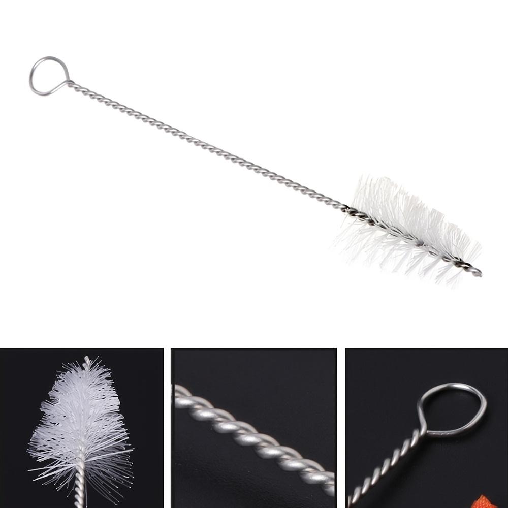 3 Pc, 304 Stainless Steel & Nylon Fiber Cake Decorating Cleaning Brush Set, for Piping Tips